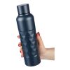Recycled stainless steel single-walled drinking bottle (800 ml) Talin Grå | Inget reklamtryck | Inte tillgängligt | Inte tillgängligt