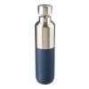 Recycled stainless steel double-walled drinking bottle (600 ml) Esen Vit | Inget reklamtryck | Inte tillgängligt | Inte tillgängligt