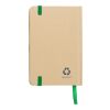 Recycled paper notebook (A6) John limegrön | Inget reklamtryck | Inte tillgängligt | Inte tillgängligt