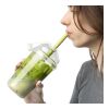 Travel drinking mug 500 ml Glow Transparent
