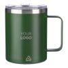 Stainless steel double-walled mug (300 ml) Renate Grön