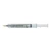 Recycled ABS syringe shaped ballpen Dr. David Transparent