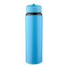 Recycled stainless steel drinking bottle (500 ml) Zeno Blå