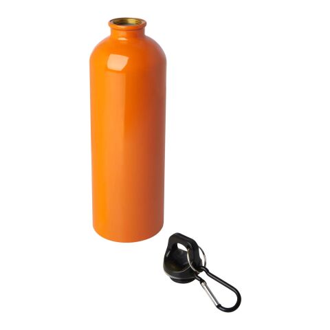 Oregon 750 ml vattenflaska i RCS-certifierat rostfritt stål med enkelvägg och karbinhake Orange
