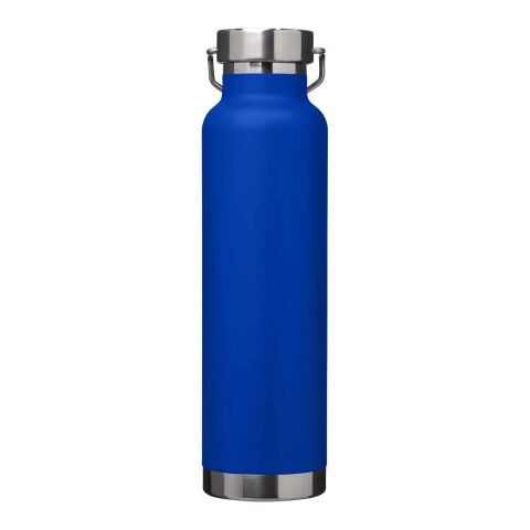 Thor 650 ml vakuumisolerad vattenflaska tillverkad av återvunnet RCS-rostfritt stål och koppar  Kungsblå