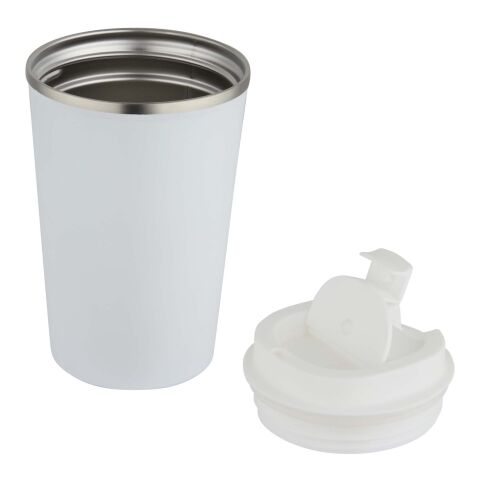 Newport 350 ml dubbelväggig vakuumisolerad resemugg i rostfritt stål Standard | Vit | Inget reklamtryck | Inte tillgängligt | Inte tillgängligt