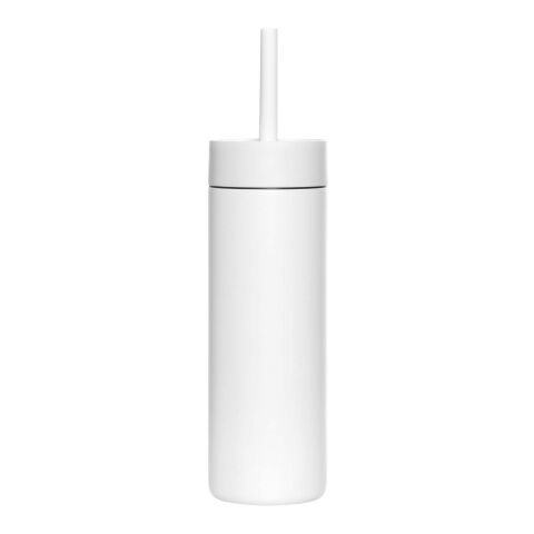 MiiR Sipper 473 ml vattenflaska med sugrör vit