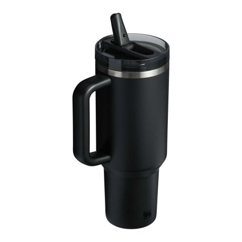Stanley Quencher® ProTour 1180 ml isolerad mugg i återvunnet rostfritt stål med flip-sugrör  Svart