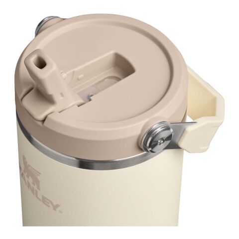Stanley IceFlow™ 2.0 890 ml isolerad mugg i rostfritt stål med flip-sugrör Krämfärgad