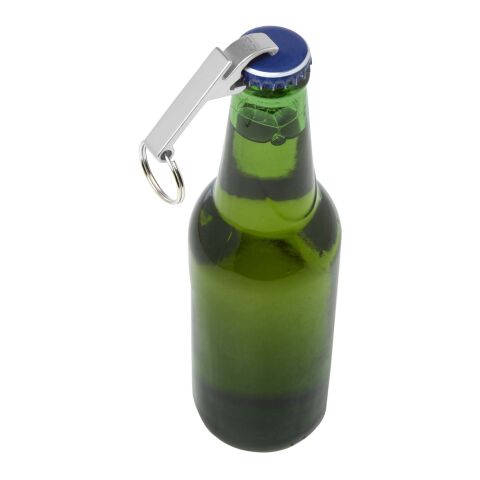 Tao flask- och burköppnare med nyckelring av RCS-återvunnen aluminium Silver