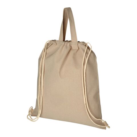 Pheebs ryggsäck med dragsko på 210 g/m² i återvunnen bomull Standard | Natur | Inget reklamtryck | Inte tillgängligt | Inte tillgängligt | Inte tillgängligt