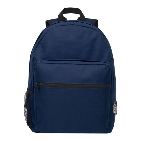 Retrend RPET-ryggsäck Standard | Mörkblå | Inget reklamtryck | Inte tillgängligt | Inte tillgängligt | Inte tillgängligt