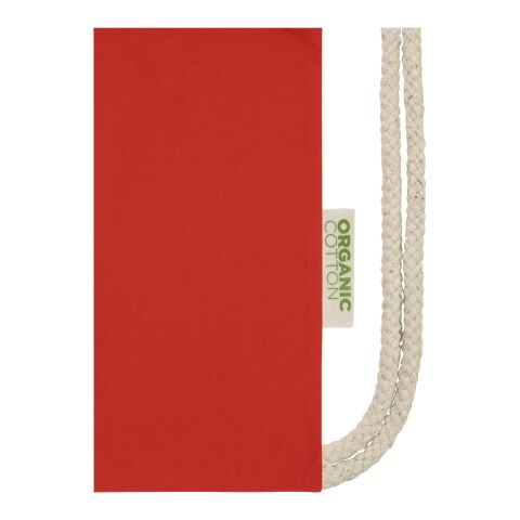 Odisha 140 g/m² gympapåse av ekologiskt OCS-material, 5 l  Standard | Röd | Inget reklamtryck | Inte tillgängligt | Inte tillgängligt | Inte tillgängligt