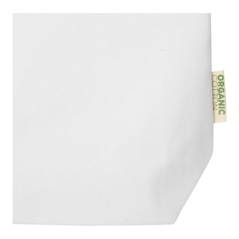 Odisha 180 g/m² tygväska av ekologiskt OCS-material med bred botten, 11 l  Standard | Vit | Inget reklamtryck | Inte tillgängligt | Inte tillgängligt | Inte tillgängligt