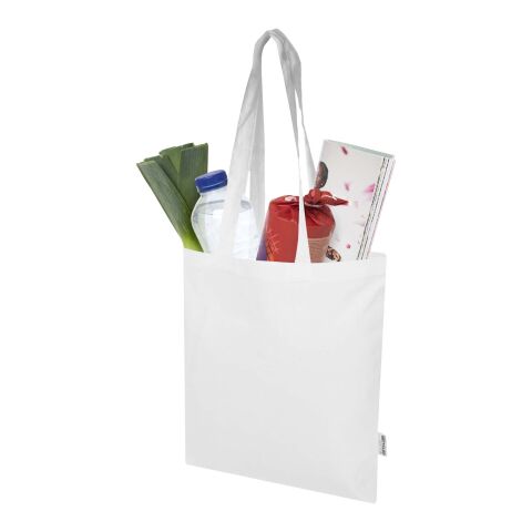 Peru Blend 180 g/m² tygväska av GRS-certifierad återvunnen bomull, 7 l Standard | Vit | Inget reklamtryck | Inte tillgängligt | Inte tillgängligt | Inte tillgängligt