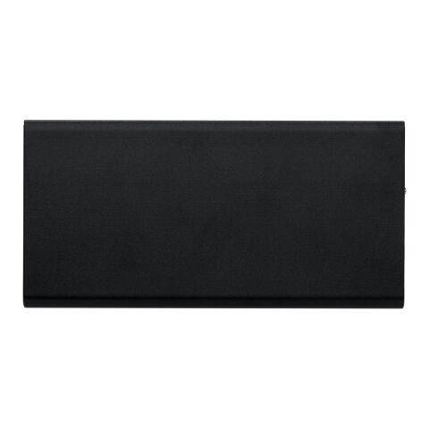 Plate 8 000 mAh powerbank i aluminium Svart