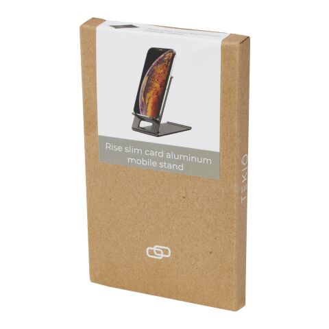 Rise smalt telefonställ i aluminium Standard | svart | Inget reklamtryck | Inte tillgängligt | Inte tillgängligt