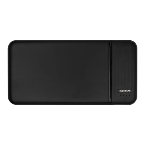 Loop 10 000 mAh powerbank i återvunnen plast Standard | svart | Inget reklamtryck | Inte tillgängligt | Inte tillgängligt