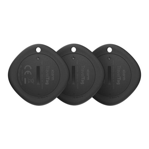 Xtorm XTAG01 travel tag i 3 delar svart | Inget reklamtryck