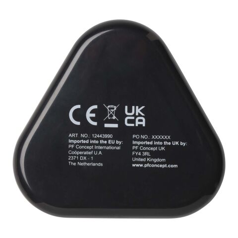 Rebel öronsnäckor med förvaringsfodral av återvunnen plast Standard | svart | Inget reklamtryck | Inte tillgängligt | Inte tillgängligt