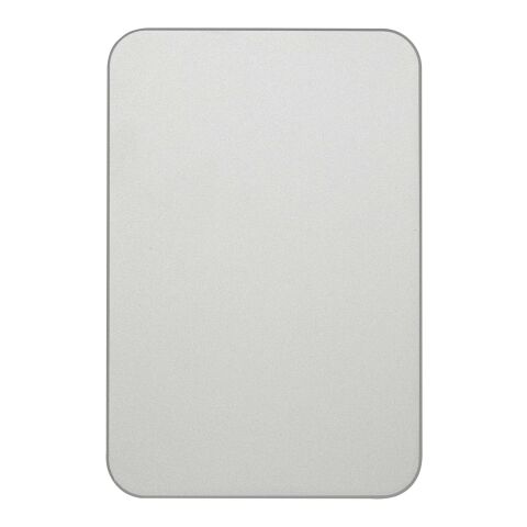 Avis 5000 mAh magnetisk powerbank i RCS-återvunnet aluminium  Silver