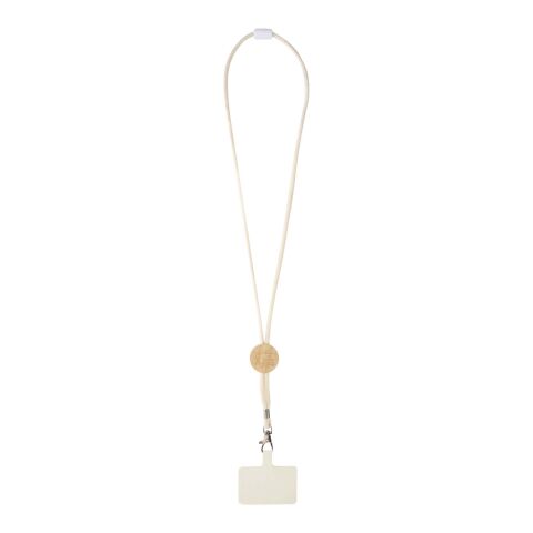 Adhab logoband för smartphone med detaljer i bambu Standard | Vit | Inget reklamtryck | Inte tillgängligt | Inte tillgängligt | Inte tillgängligt