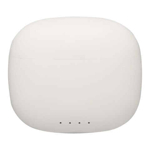 Alterf True Wireless Bluetooth®-öronsnäckor av återvunnen plast med öronproppar av silikon Standard | Vit | Inget reklamtryck | Inte tillgängligt | Inte tillgängligt