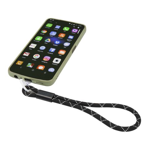 Arich armband för smartphone av återvunnen plast Svart