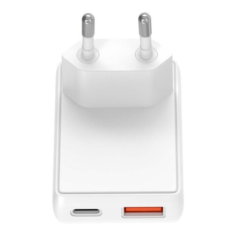 SKROSS® Slim 30W väggladdare för Europa vit