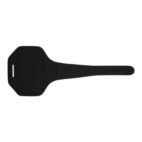 Haile reflekterande smartphone-armband med transparent skydd Standard | svart | Inget reklamtryck | Inte tillgängligt | Inte tillgängligt | Inte tillgängligt