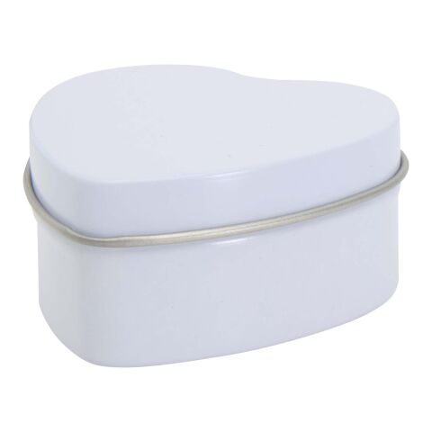 Blissful hjärformat ljus med vaniljarom Vit | Inget reklamtryck | Inte tillgängligt | Inte tillgängligt