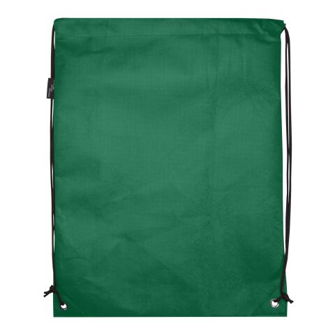 Evergreen icke-vävd väska med dragsko 5 l av återvunnen GRS Standard | Grön | Inget reklamtryck | Inte tillgängligt | Inte tillgängligt | Inte tillgängligt