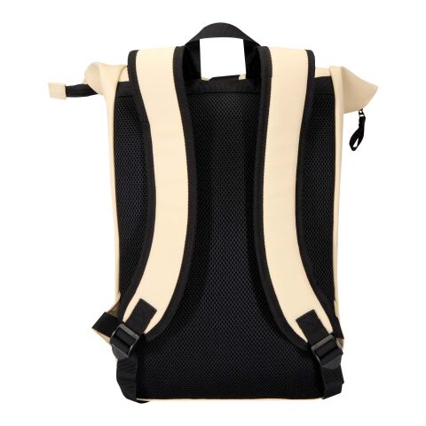 Resi Plus 15 tums ryggsäck med rulltopp av GRS-återvunnet material, 18 l Standard | Oatmeal | Inget reklamtryck | Inte tillgängligt | Inte tillgängligt | Inte tillgängligt