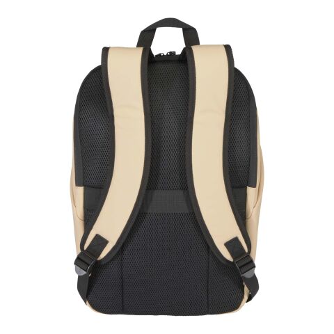 Resi Plus 15 " stöldskyddad ryggsäck av återvunnen GRS, 18 l Standard | Oatmeal | Inget reklamtryck | Inte tillgängligt | Inte tillgängligt