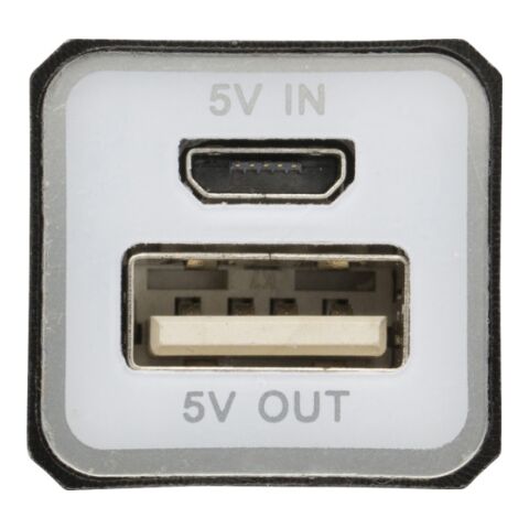 Laddare i aluminium med Li-ion batteri Svart | Inget reklamtryck | Inte tillgängligt | Inte tillgängligt