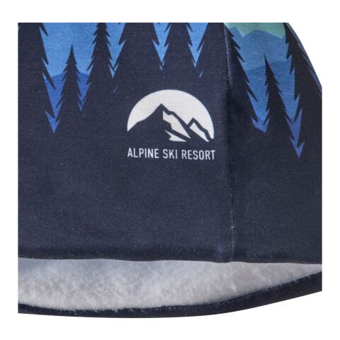 Loki mössa av RPET med sublimering och ett lager med fleece Transparent vit | S (24x19cm) | Sublimering | all over | 500 mm x 245 mm