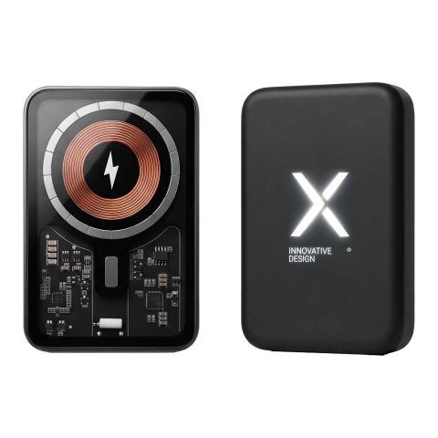 SCX.design P41 MagLED 5000 mAh magnetisk powerbank Svart