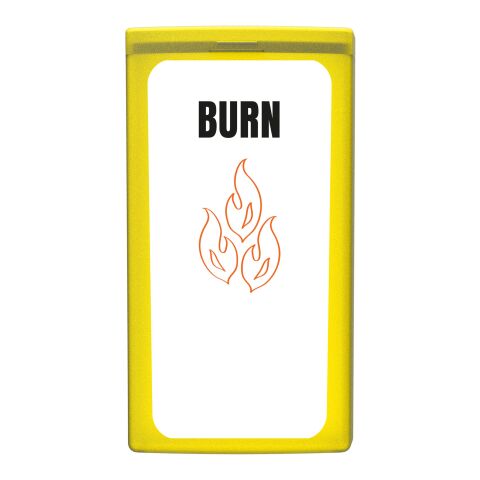 MiniKit Burn Transparent gul | Inget reklamtryck | Inte tillgängligt | Inte tillgängligt