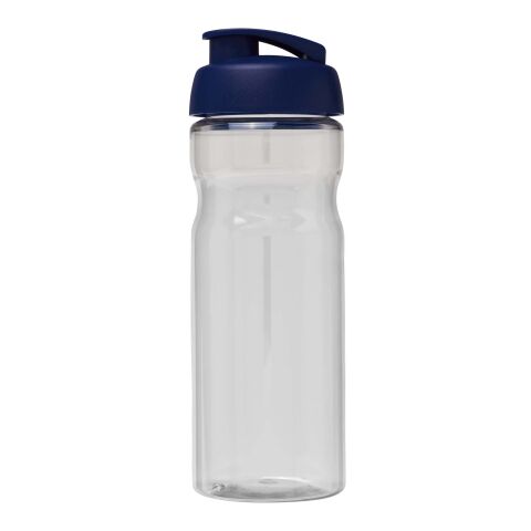 H2O Eco 650 ml sportflaska med uppfällbart lock Vit-Blå | Inget reklamtryck | Inte tillgängligt | Inte tillgängligt