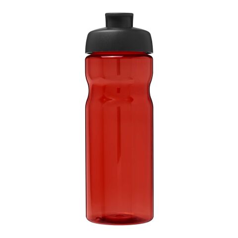 H2O Eco 650 ml sportflaska med uppfällbart lock Röd-Svart | Inget reklamtryck | Inte tillgängligt | Inte tillgängligt