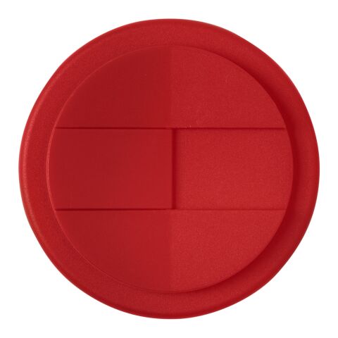Americano® Eco 350 ml termosmugg av återvunnet material med spillsäkert lock Röd