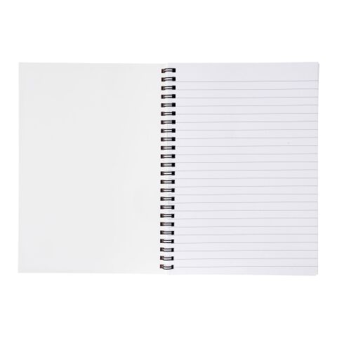 Desk-Mate® A4 anteckningsblock med syntetiskt omslag - blankt vit-svart | Inget reklamtryck | Inte tillgängligt | Inte tillgängligt