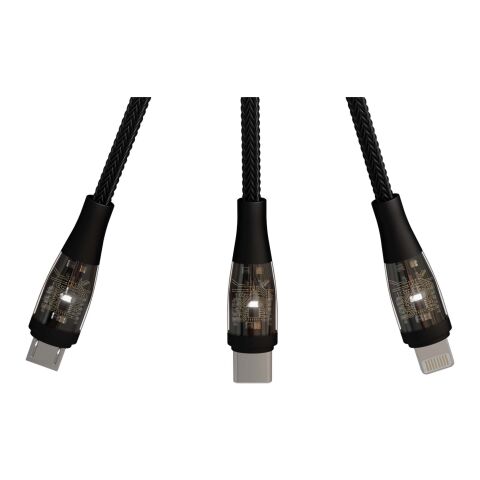 SCX.design C50 5-i-1 snabbladdningssladd på 100 W/5 A med digital display Standard | svart | Inget reklamtryck | Inte tillgängligt | Inte tillgängligt