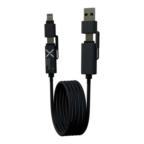 SCX.design C59 100 W laddningskabel av magnetiskt silikon Standard | Svart | Inget reklamtryck | Inte tillgängligt | Inte tillgängligt