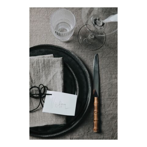 VINGA Nomimono tallrik 26.5 cm, 2 st svart | Inget reklamtryck