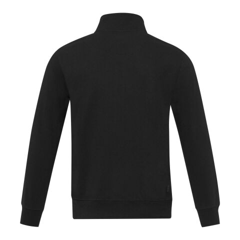 Galena unisextröja med hel dragkedja av Aware™-återvunnet material Svart | XL