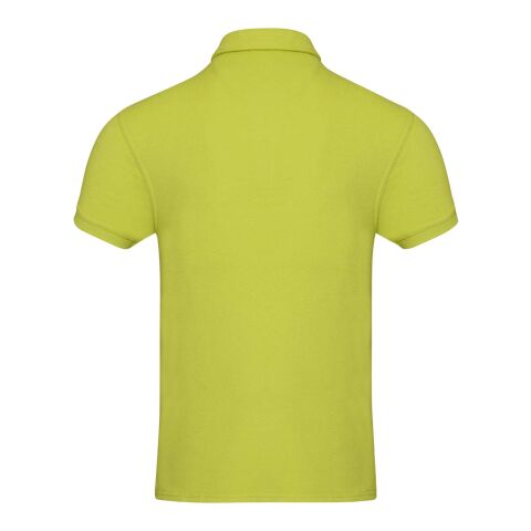 Akoya unisex polo av återvunnen frotté Limegrön | XXL