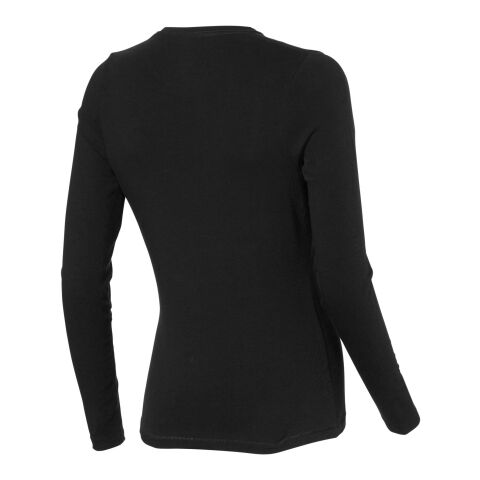 GOTS Ponoka långärmad t-shirt för damer Standard | Svart | S | Inget reklamtryck | Inte tillgängligt | Inte tillgängligt | Inte tillgängligt
