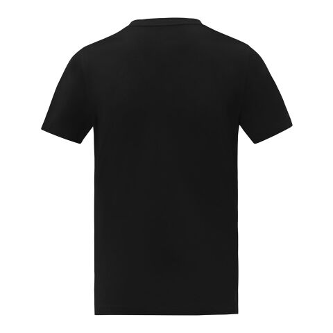 Somoto kortärmad V-ringad t-shirt till herr Svart | S