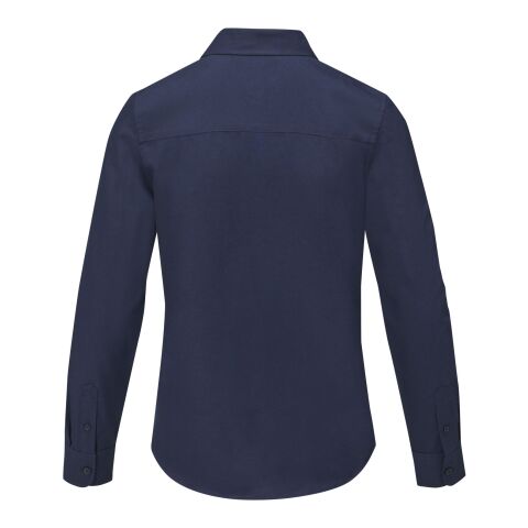 Pollux långärmad damskjorta Marinblå | 3XL